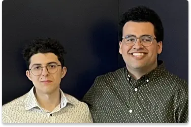 Picture of Conner and Anthony
